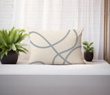 Roya Abstract Reversible Indoor/Outdoor Rectangular Pillow