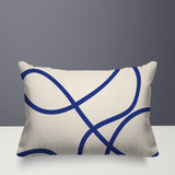 Roya Abstract Reversible Indoor/Outdoor Rectangular Pillow