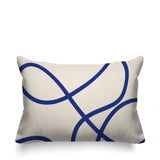 Roya Abstract Reversible Indoor/Outdoor Rectangular Pillow