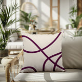 Roya Abstract Square Indoor/Outdoor Throw Pillow