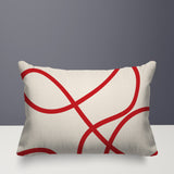 Roya Abstract Reversible Indoor/Outdoor Rectangular Pillow