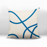 Roya Abstract Square Indoor/Outdoor Throw Pillow