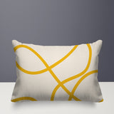 Roya Abstract Reversible Indoor/Outdoor Rectangular Pillow