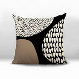 Roz Abstract Reversible Indoor/Outdoor Square Pillow