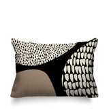 Roz Abstract Reversible Indoor/Outdoor Rectangular Pillow