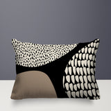 Roz Abstract Reversible Indoor/Outdoor Rectangular Pillow