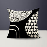 Roz Abstract Reversible Indoor/Outdoor Square Pillow