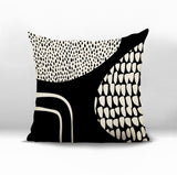 Roz Abstract Reversible Indoor/Outdoor Square Pillow