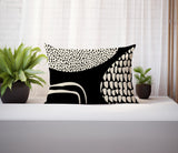 Roz Abstract Reversible Indoor/Outdoor Rectangular Pillow
