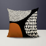 Roz Abstract Reversible Indoor/Outdoor Square Pillow