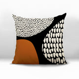 Roz Abstract Reversible Indoor/Outdoor Square Pillow