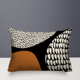 Roz Abstract Reversible Indoor/Outdoor Rectangular Pillow