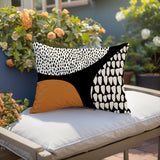 Roz Abstract Reversible Indoor/Outdoor Rectangular Pillow