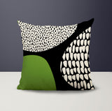 Roz Abstract Reversible Indoor/Outdoor Square Pillow
