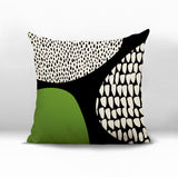 Roz Abstract Reversible Indoor/Outdoor Square Pillow