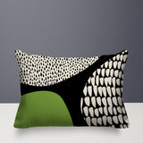 Roz Abstract Reversible Indoor/Outdoor Rectangular Pillow