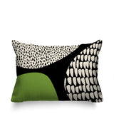 Roz Abstract Reversible Indoor/Outdoor Rectangular Pillow