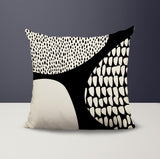 Roz Abstract Reversible Indoor/Outdoor Square Pillow