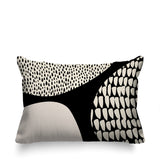 Roz Abstract Reversible Indoor/Outdoor Rectangular Pillow