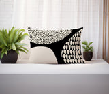 Roz Abstract Reversible Indoor/Outdoor Rectangular Pillow