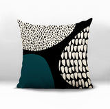 Roz Abstract Reversible Indoor/Outdoor Square Pillow