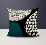Roz Abstract Reversible Indoor/Outdoor Square Pillow