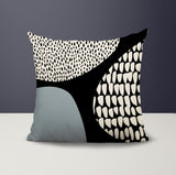 Roz Abstract Reversible Indoor/Outdoor Square Pillow