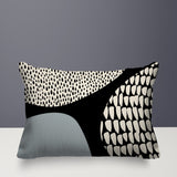 Roz Abstract Reversible Indoor/Outdoor Rectangular Pillow