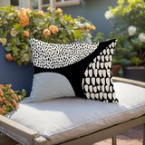 Roz Abstract Reversible Indoor/Outdoor Rectangular Pillow