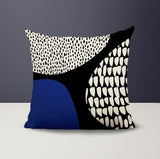 Roz Abstract Reversible Indoor/Outdoor Square Pillow
