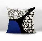 Roz Abstract Reversible Indoor/Outdoor Square Pillow