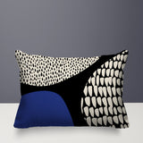 Roz Abstract Reversible Indoor/Outdoor Rectangular Pillow