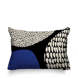 Roz Abstract Reversible Indoor/Outdoor Rectangular Pillow