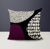 Roz Abstract Reversible Indoor/Outdoor Square Pillow