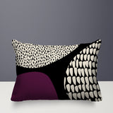 Roz Abstract Reversible Indoor/Outdoor Rectangular Pillow