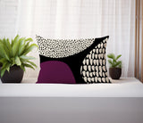 Roz Abstract Reversible Indoor/Outdoor Rectangular Pillow