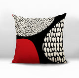 Roz Abstract Reversible Indoor/Outdoor Square Pillow