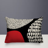 Roz Abstract Reversible Indoor/Outdoor Rectangular Pillow