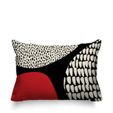 Roz Abstract Reversible Indoor/Outdoor Rectangular Pillow