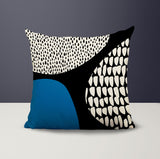 Roz Abstract Reversible Indoor/Outdoor Square Pillow
