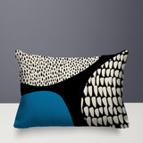Roz Abstract Reversible Indoor/Outdoor Rectangular Pillow