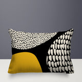Roz Abstract Reversible Indoor/Outdoor Rectangular Pillow