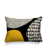 Roz Abstract Reversible Indoor/Outdoor Rectangular Pillow