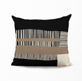 Rudo Striped Reversible Indoor/Outdoor Square Pillow Cover