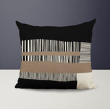 Rudo Striped Reversible Indoor/Outdoor Square Pillow Cover
