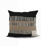 Rudo Striped Reversible Indoor/Outdoor Square Pillow Cover