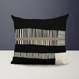 Rudo Striped Reversible Indoor/Outdoor Square Pillow Cover
