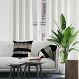 Rudo Striped Reversible Indoor/Outdoor Square Pillow Cover