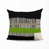 Rudo Striped Reversible Indoor/Outdoor Square Pillow Cover