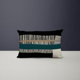 Rudo Striped Reversible Indoor/Outdoor Rectangular Pillow